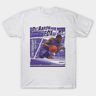 De'Aaron Fox Sacramento Comic T-Shirt